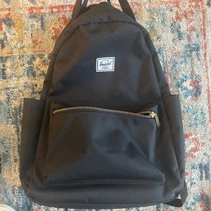 Medium Herschel Black Backpack